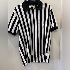 Referee Shirt Adult XL, great for Halloween or for referees!